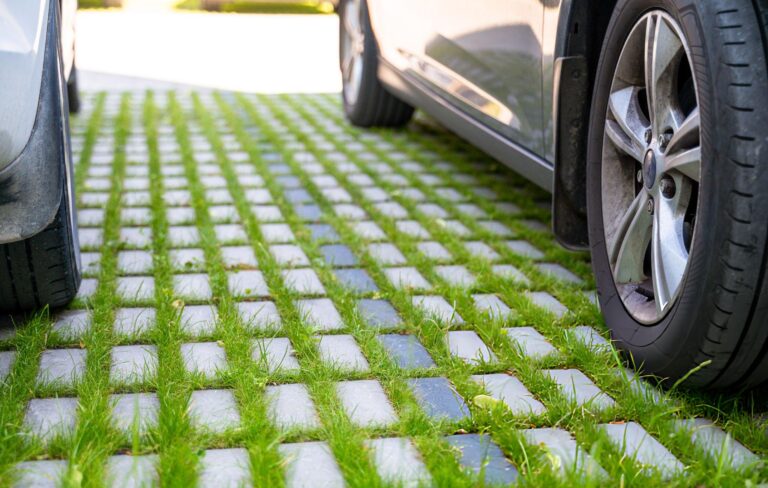 grass paver blocks